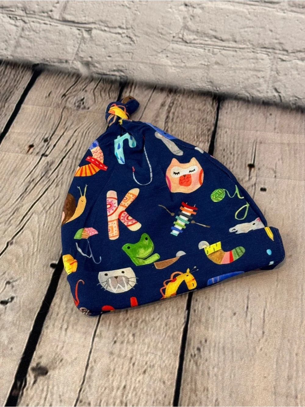 Little Sleepies Bamboo Alphabet Baby Hat